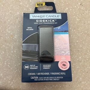 Yankee Candle Sidekick Vent Clip Fragrance Kit - Pink & Gray